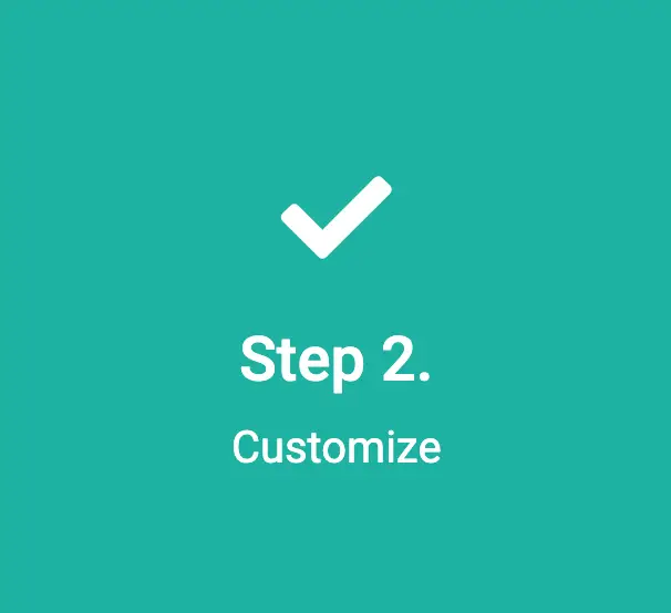 Customize Lead Program Step 2 Customize